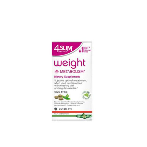 Erba Vita 4 Slim Trainer Weight Metabolism - 45 Tablets