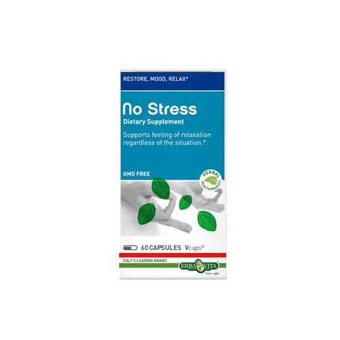 Erba Vita No Stress Capsules - 60 Capsules