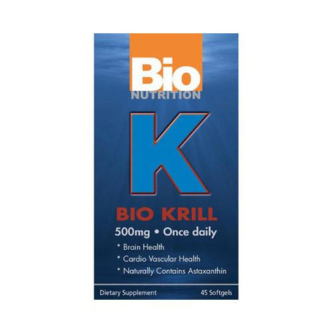 Bio Nutrition Bio Krill 500mg - 45 Softgels