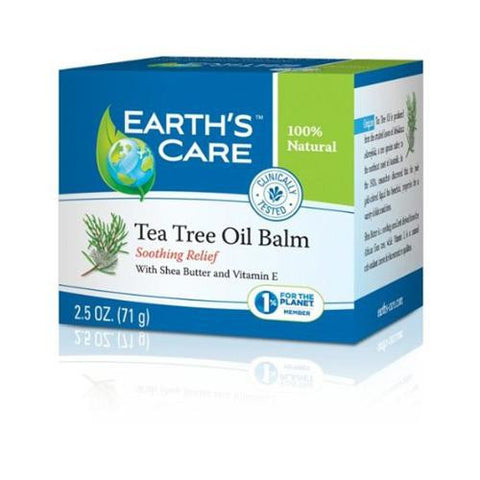 Earth's Care Tea Tree Oil Balm - 2.5 Oz