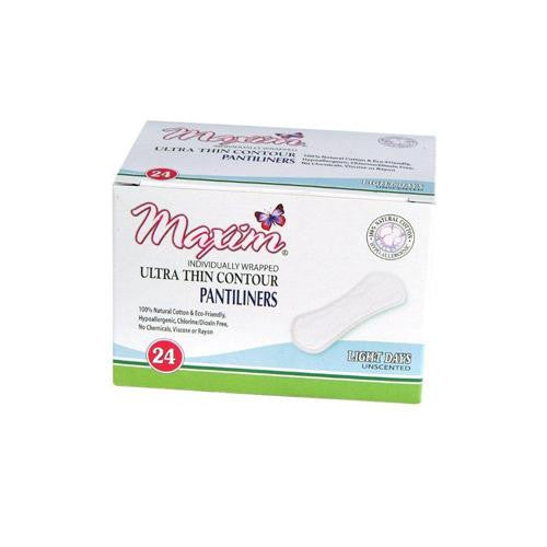 Maxim Hygiene Ultra Thin Pantyliners - Large - 24 Count