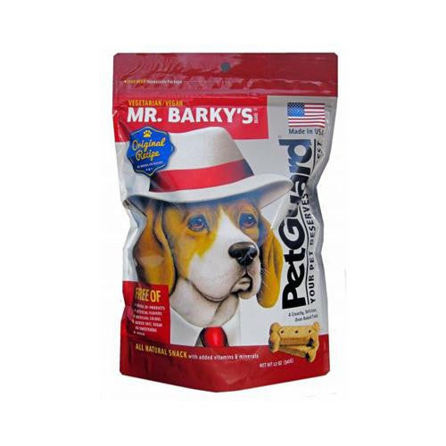 Petguard Vegetarian Dog Biscuit - Mr.barky - 12 Oz - Case Of 6