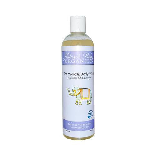 Nature's Baby Organics Shampoo And Body Wash - Lavender Chai - 12 Fl Oz