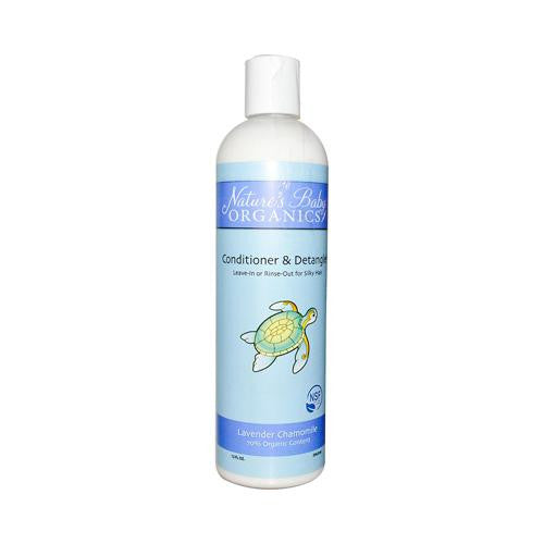 Nature's Baby Organics Conditioner And Detangler - Lavender Chamomile - 12 Fl Oz