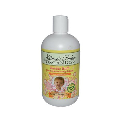 Nature's Baby Organics Bubble Bath - Tangy Tangerine - 12 Fl Oz