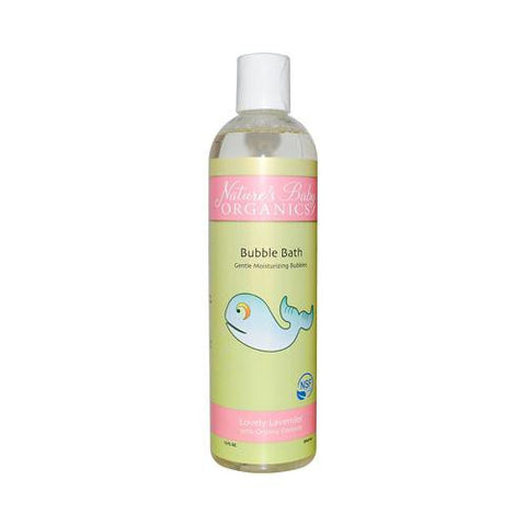 Nature's Baby Organics Bubble Bath - Lovely Lavender - 12 Fl Oz