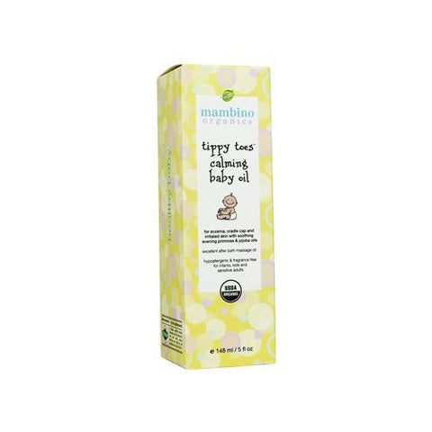 Mambino Organics Tippy Toes Organic Baby Oil - 5 Fl Oz