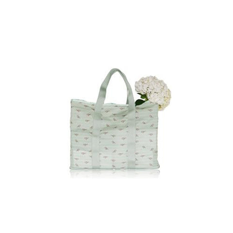 Blue Avocado Eco Shopper Bag - Green Birds