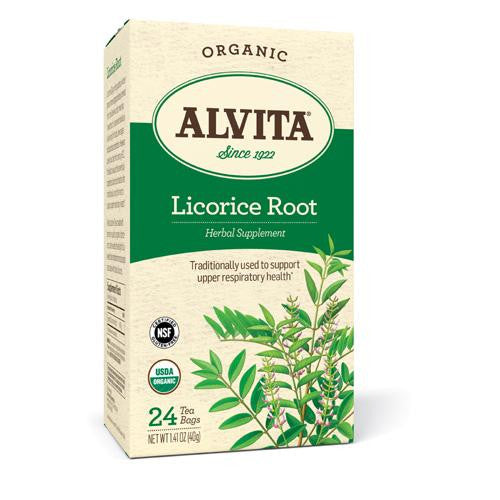 Alvita Teas Organic Herbal Licorice Tea - 24 Bags