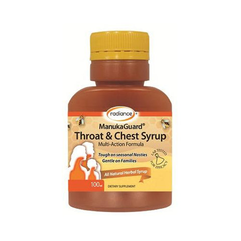 Manukaguard Throat And Chest Syrup - 100 Ml - 3.4 Fl Oz