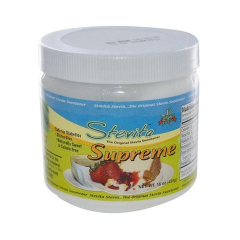 Stevita Stevia Supreme - Economy Jar - 16 Oz