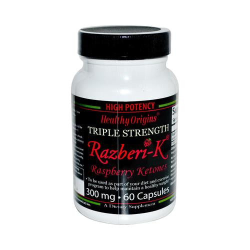 Healthy Origins Raspberry Ketones - 300 Mg - 60 Ct