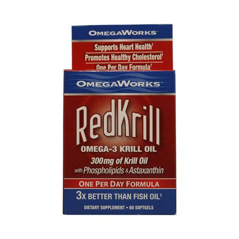 Omegaworks Red Krill - 60 Ct