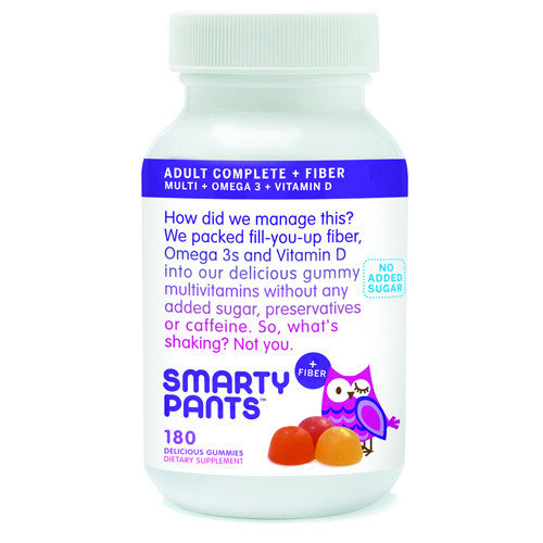 Smartypants Multivitamin Plus Omega 3 With Vitamin D - 180 Ct