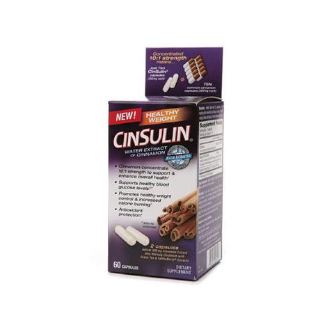 Cinsulin Healthy Weight - 60 Caps