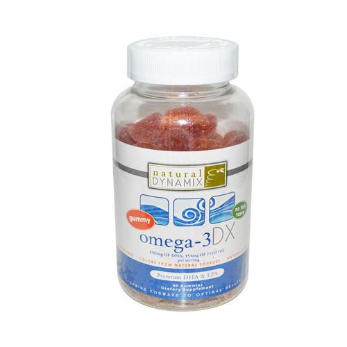 Natural Dynamix Adult Gummy Omega-3 Dx - 60 Count