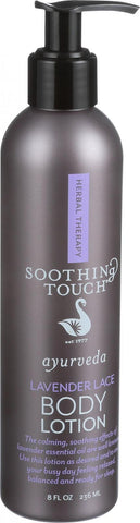 Soothing Touch Body Lotion - Ayurveda - Lavender Lace - 8 Oz