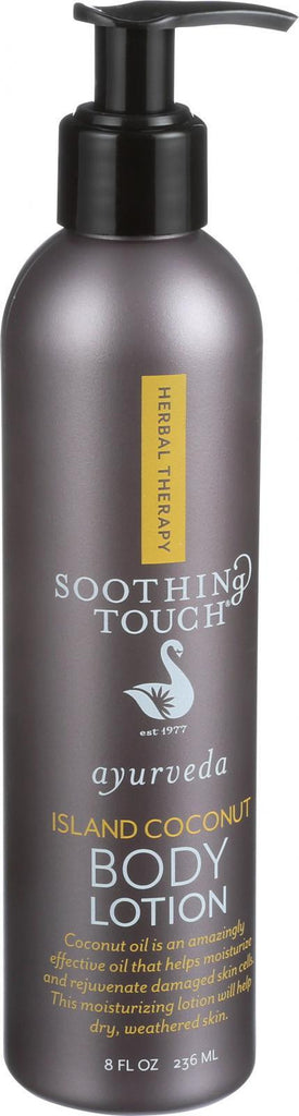 Soothing Touch Body Lotion - Ayurveda - Island Coconut - 8 Oz