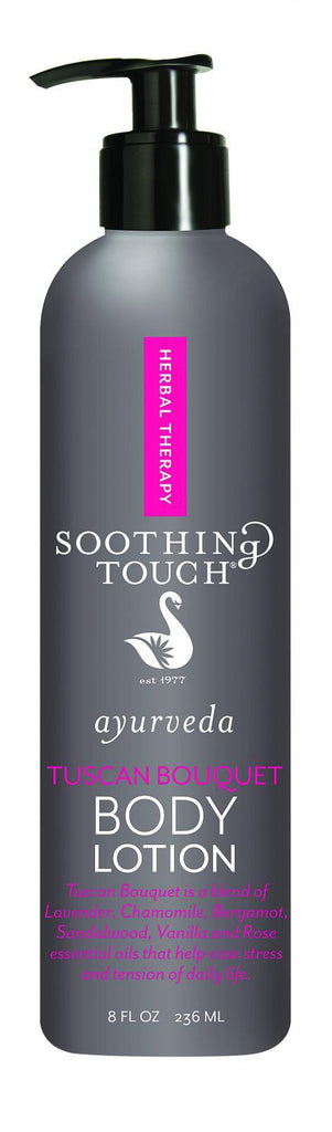 Soothing Touch Body Lotion - Ayurveda - Tuscan Bouquet - 8 Oz