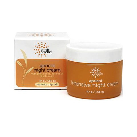 Earth Science Apricot Night Cream - 1.65 Oz