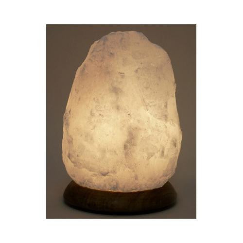 Himalayan Salt Lamp - White - 8 In