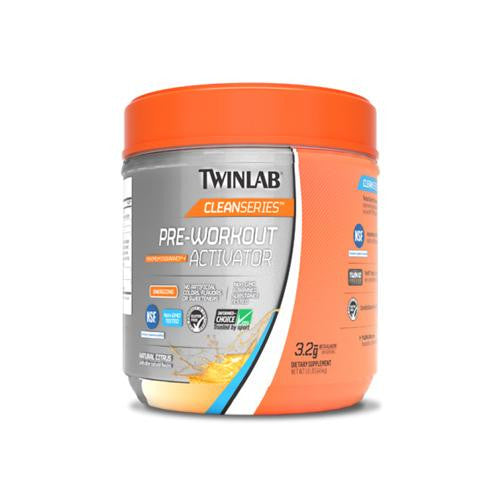 Twinlab Cleanseries Pre-workout Activator - Citrus Flavor - 450 Grm