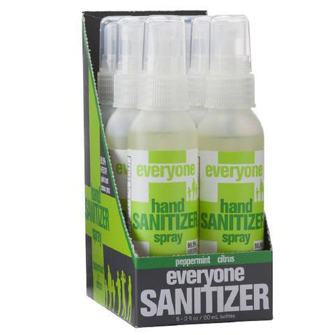 Eo Products Hand Sanitizer Spray - Everyone - Ppprmnt - Dsp - 2 Oz - 1 Case