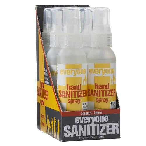 Eo Products Hand Sanitizer Spray - Everyone - Cocnut - Dsp - 2 Oz - 1 Case