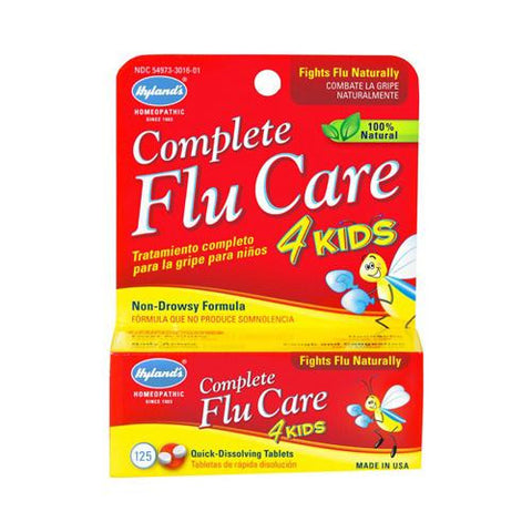 Hylands Homeopathic Complete Flu Care 4 Kids - 125 Tablets