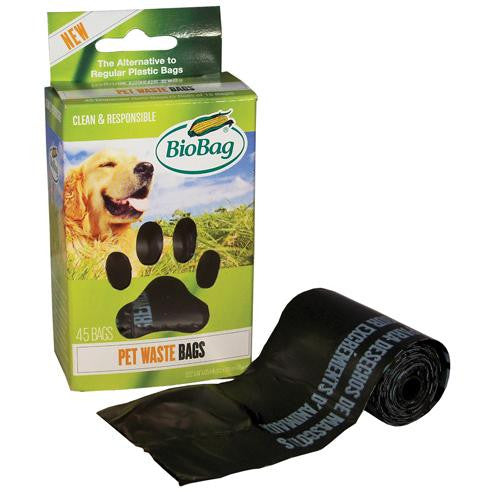 Biobag Dog Waste Bags On A Roll - Case Of 12 - 45 Count