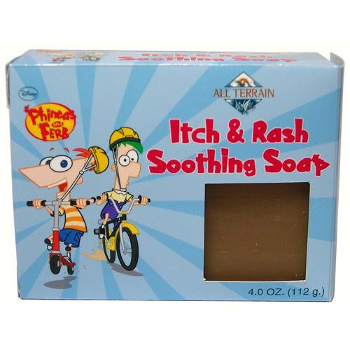 All Terrain Soap - Itch And Rash Soothing - Kids Phineas And Ferb - 4 Oz