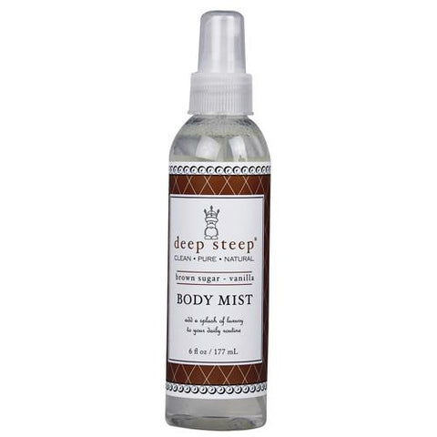 Deep Steep Body Mist - Brown Sugar Vanilla - 6 Oz