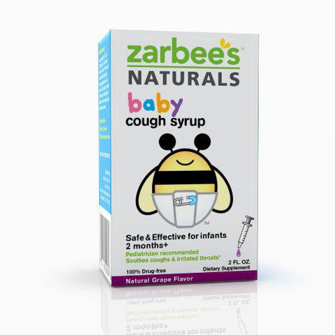 Zarbee's Naturals Baby Cough Syrup - Grape - 2 Oz