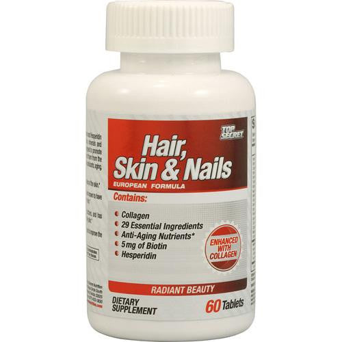 Top Secret Nutrition Hair Skin And Nails - 60 Tablets