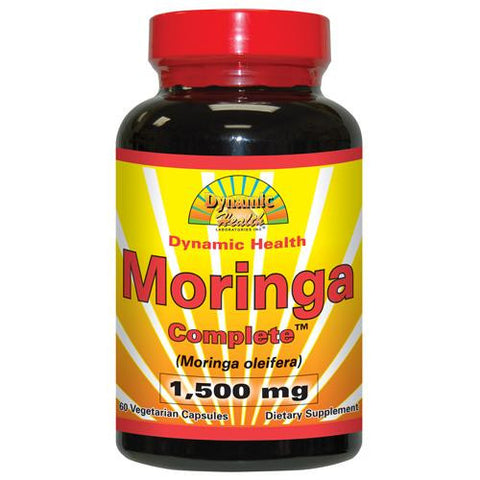 Dynamic Health Moringa Complete - 1500 Mg - 60 Vegetarian Capsules