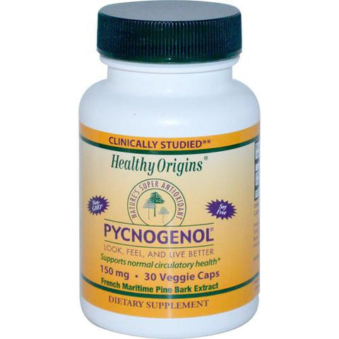 Healthy Origins Pycnogenol - 150 Mg - 30 Vegetarian Capsules