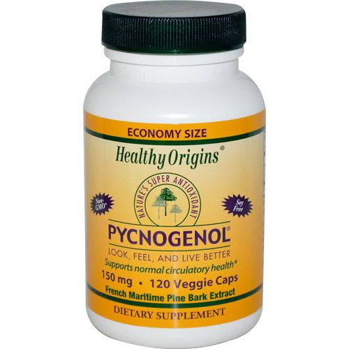 Healthy Origins Pycnogenol - 150 Mg - 120 Vegetarian Capsules