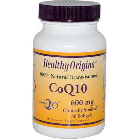 Healthy Origins Coq10 - 600 Mg - 30 Softgels