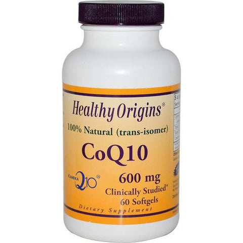 Healthy Origins Coq10 - 600 Mg - 60 Softgels