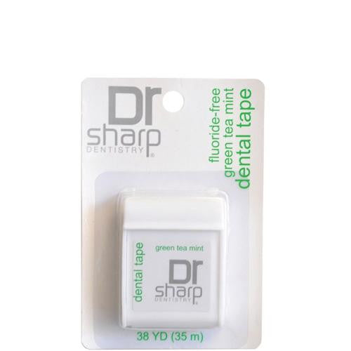 Dr. Sharp Natural Oral Care Dental Tape - Green Tea Mint - 38 Yd