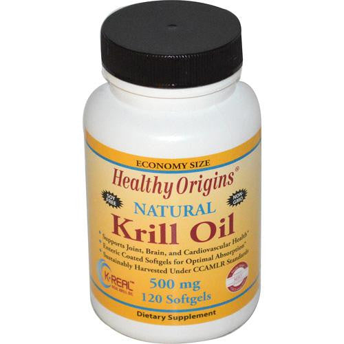 Healthy Origins Krill Oil - 500 Mg - 120 Softgels