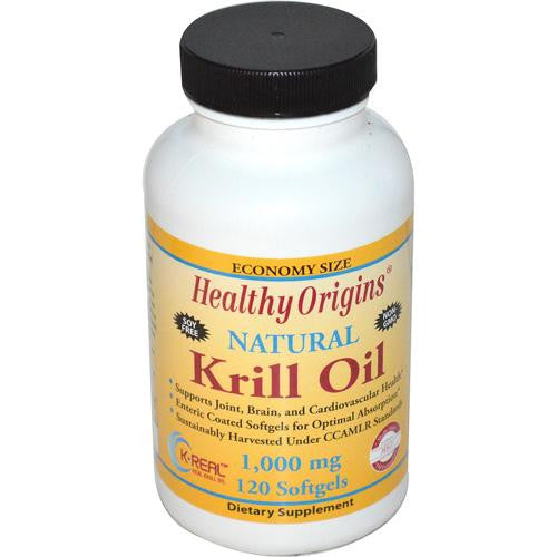 Healthy Origins Krill Oil - 1000 Mg - 120 Softgels