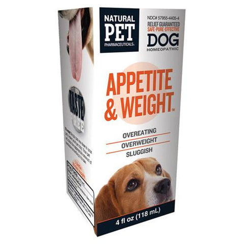 King Bio Homeopathic Natural Pet Dog - Appetite And Weight - 4 Oz