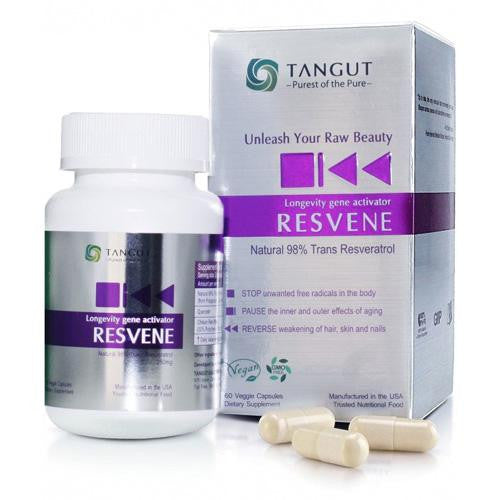 Tangut Resvene - Trans Resveratrol - 60 Vegetarian Capsules