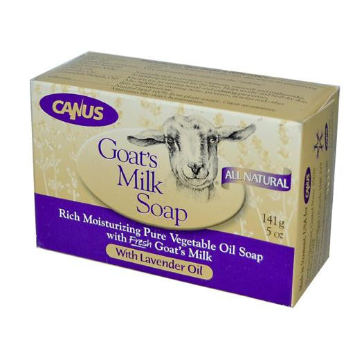 Nature By Canus Bar Soap - Goats Milk - Lavender Oil - 5 Oz