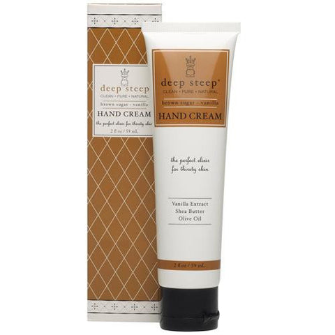 Deep Steep Hand Cream - Brown Sugar Vanilla - 2 Oz