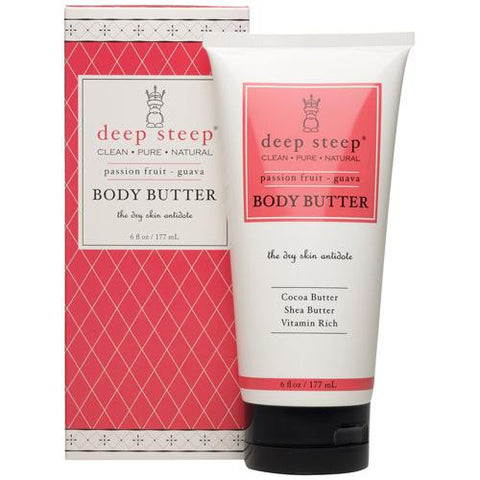 Deep Steep Body Butter - Passion Fruit Guava - 6 Oz