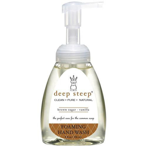 Deep Steep Foaming Hand Wash - Brown Sugar Vanilla - 8 Fl Oz