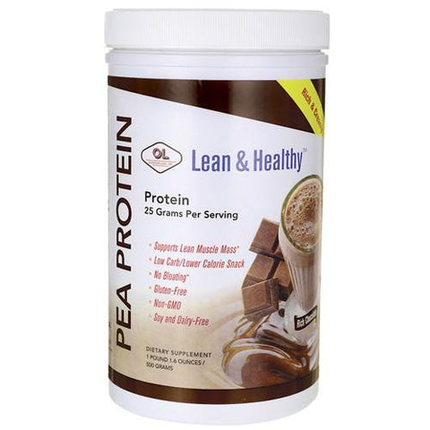 Olympian Labs Pea Protein - Lean And Healthy - Rich Chocoate - 500 Grams