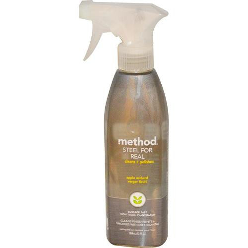 Method Products Cleaner - Polish - Stainless Steel For Real - 12 Fl Oz